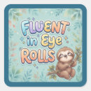 Search for funny eye stickers Blue