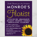 Recherche de tournesols prospectus Fleuriste