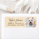 Search for west highland terrier return address labels Pet
