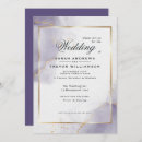Search for plum purple wedding invitations Watercolor
