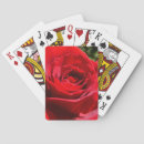 Recherche de fleur rouge jeux de cartes Rose