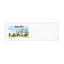 Search for trailer return address labels Travel