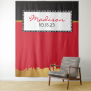 Search for red carpet party decor Bat mitzvah