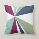 Search for purple geometric pillows Green
