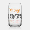 Search for 50th birthday beer glasses Retro