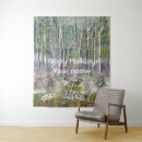 Search for forest tapestries Watercolor
