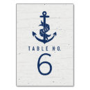 Search for nautical table cards Rustic