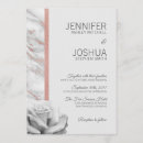 Search for pink and grey wedding invitations Rose