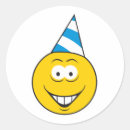 Search for birthday hat stickers Yellow