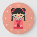 Recherche de japanese horloges Kokeshi