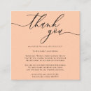 Search for peach thank you cards Simple