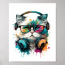 Search for cool music posters Cat