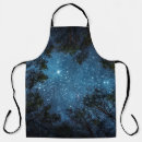 Search for night sky aprons Forest