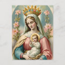Search for vintage catholic postcards Virgin