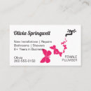 Search for plumber business cards Modern
