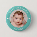 Search for happy birthday girl buttons Modern