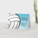 Recherche de volleyball thank you cards Filles