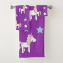Search for cute girl bath towels Unicorn