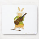 Recherche de violoniste tapis souris Lapin
