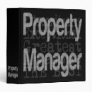 Search for manager binders Property management