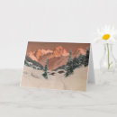 Search for mountain sunset cards Winter