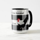Search for white rooster mugs Rustic