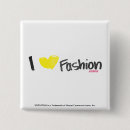 Search for fashioned square buttons Heart