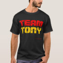 Search for tony tshirts Team