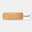 Search for ouch bumper stickers Bandaid