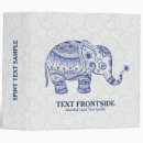 Search for cute elephant binders Blue