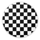 Search for black white checkered knobs and pulls Squares