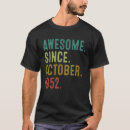 Search for october tshirts 1952