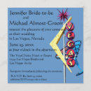 Search for vintage las vegas wedding invitations Couple