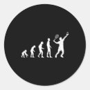 Search for funny badminton stickers Racquet