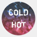 Search for hot and cold stickers Blue