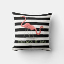 Search for black and white flamingo pillows Pink