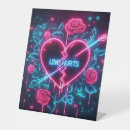 Search for love neon signs Pink