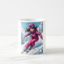 Search for ski girl mugs Skiing