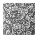 Search for grey flower tiles Vintage