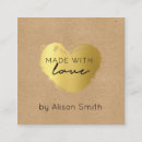 Recherche de coeur romantique cartes visite Aquarelle