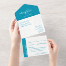 Search for aqua wedding invitations Classic