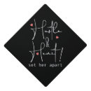 Search for letter graduation cap toppers Trendy