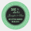 Search for glitter save the date stickers Black