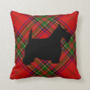 Search for scottie pillows Plaid