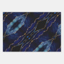 Search for blue agate wrapping paper Navy