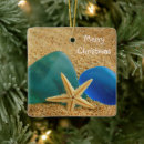Search for sea glass ornaments Tropical