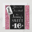 Search for bling sweet 16 invitations Trendy