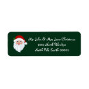Search for santa claus return address labels Holly
