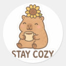 Search for comforting stickers Cozy vibes