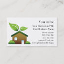 Search for efficient business cards Ecology